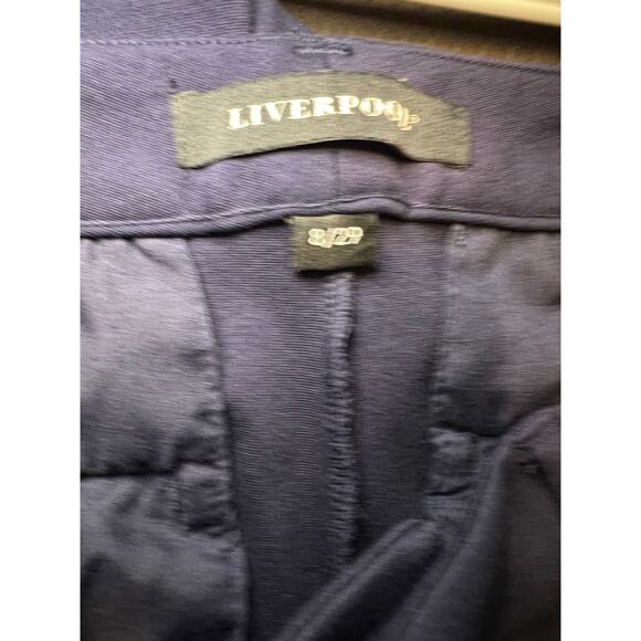 Liverpool Los Angeles Kelsey Trouser Navy Blue (Cadet Blue) Size 8/29 - Picture 3 of 6